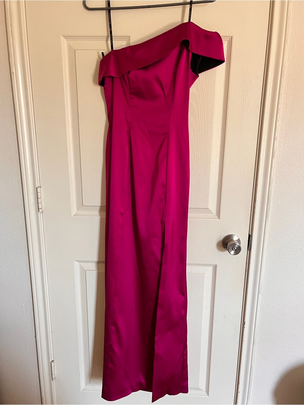 Hot Pink evening dress (Black Halo Eve by Laurel Berman piece)